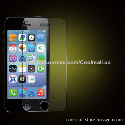 New Product Tempered Glass Screen Protector for iPhone 5 with Anti-fingerprint